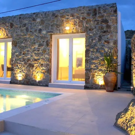 Kro Mykonian Luxury Light Blue With Private Pool *