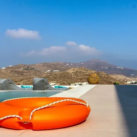 Mykonian Luxury Light Blue Villa With Private Pool Inn *