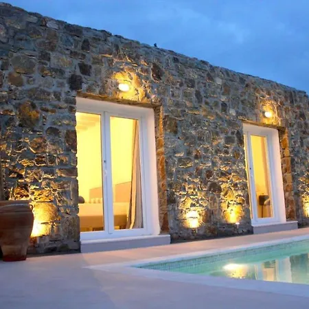 Mykonian Luxury Light Blue With Private Pool Locanda Kalafatis