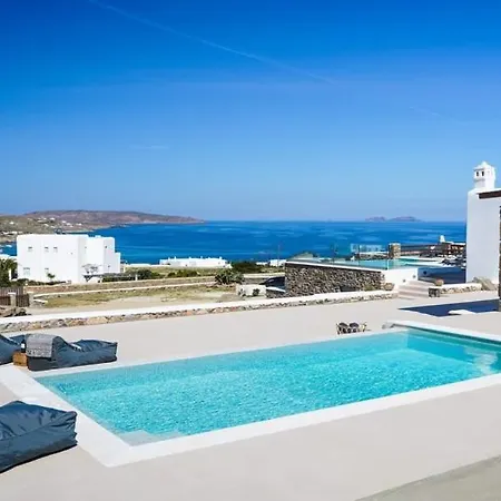 Mykonian Luxury Light Blue With Private Pool Penzion *