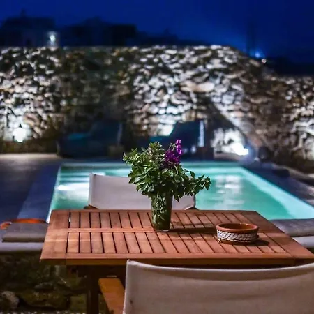Mykonian Luxury Light Blue With Private Pool Penzion